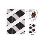 A Minimalist Pattern With Simple Lines And Shapes, Creating A Clean And Modern Aesthetic 07 Playing Cards Single Design (Mini)