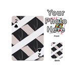 A Minimalist Pattern With Simple Lines And Shapes, Creating A Clean And Modern Aesthetic 07 Playing Cards 54 Designs (Mini)