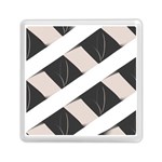 A Minimalist Pattern With Simple Lines And Shapes, Creating A Clean And Modern Aesthetic 07 Memory Card Reader (Square)