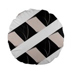 A Minimalist Pattern With Simple Lines And Shapes, Creating A Clean And Modern Aesthetic 07 Standard 15  Premium Round Cushions