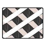 A Minimalist Pattern With Simple Lines And Shapes, Creating A Clean And Modern Aesthetic 07 Two Sides Fleece Blanket (Small)