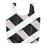 A Minimalist Pattern With Simple Lines And Shapes, Creating A Clean And Modern Aesthetic 07 Full Print Recycle Bag (L)