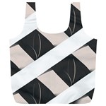 A Minimalist Pattern With Simple Lines And Shapes, Creating A Clean And Modern Aesthetic 07 Full Print Recycle Bag (XL)