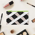 A Minimalist Pattern With Simple Lines And Shapes, Creating A Clean And Modern Aesthetic 07 Cosmetic Bag (XS)