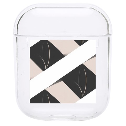 A Minimalist Pattern With Simple Lines And Shapes, Creating A Clean And Modern Aesthetic 07 Hard PC AirPods 1/2 Case from ArtsNow.com Front