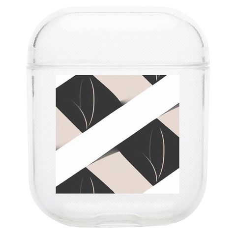 A Minimalist Pattern With Simple Lines And Shapes, Creating A Clean And Modern Aesthetic 07 Soft TPU AirPods 1/2 Case from ArtsNow.com Front