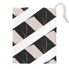 A Minimalist Pattern With Simple Lines And Shapes, Creating A Clean And Modern Aesthetic 07 Drawstring Pouch (4XL) from ArtsNow.com Front