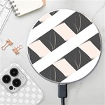 A Minimalist Pattern With Simple Lines And Shapes, Creating A Clean And Modern Aesthetic 07 Wireless Fast Charger(White)