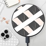 A Minimalist Pattern With Simple Lines And Shapes, Creating A Clean And Modern Aesthetic 07 Wireless Fast Charger(Black)