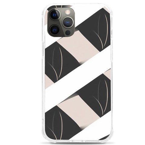 A Minimalist Pattern With Simple Lines And Shapes, Creating A Clean And Modern Aesthetic 07 iPhone 12 Pro max TPU UV Print Case from ArtsNow.com Front