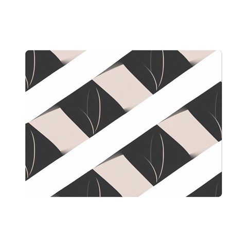 A Minimalist Pattern With Simple Lines And Shapes, Creating A Clean And Modern Aesthetic 07 Premium Plush Fleece Blanket (Mini) from ArtsNow.com 35 x27  Blanket Front