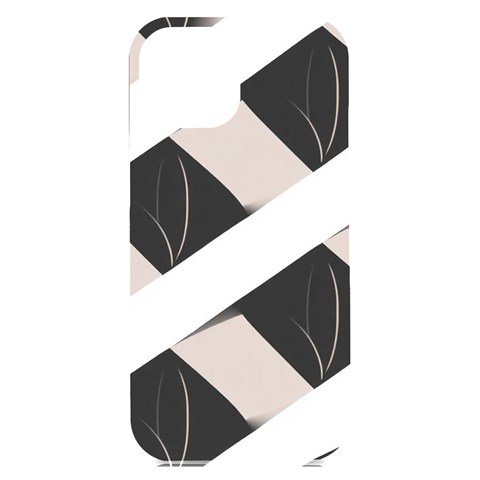 A Minimalist Pattern With Simple Lines And Shapes, Creating A Clean And Modern Aesthetic 07 iPhone 15 Plus Black UV Print PC Hardshell Case from ArtsNow.com Front