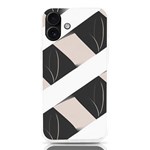 A Minimalist Pattern With Simple Lines And Shapes, Creating A Clean And Modern Aesthetic 07 iPhone 16 Plus TPU UV Print Case