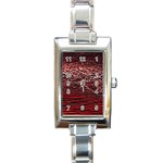 River Roots Rectangle Italian Charm Watch