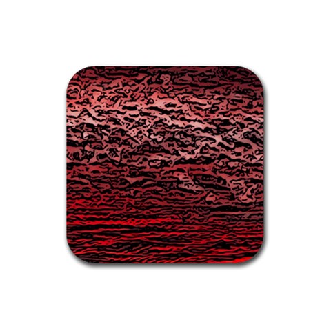 River Roots Rubber Coaster (Square) from ArtsNow.com Front