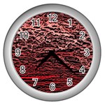 River Roots Wall Clock (Silver)