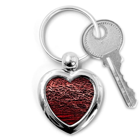 River Roots Key Chain (Heart) from ArtsNow.com Front