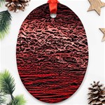 River Roots Oval Ornament (Two Sides)