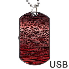 River Roots Dog Tag USB Flash (Two Sides) from ArtsNow.com Back