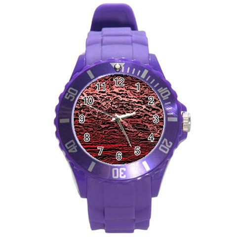 River Roots Round Plastic Sport Watch (L) from ArtsNow.com Front