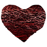 River Roots Large 19  Premium Heart Shape Cushions