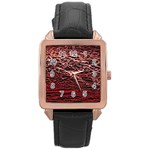 River Roots Rose Gold Leather Watch 