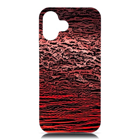 River Roots iPhone 16 Plus Black UV Print PC Hardshell Case from ArtsNow.com Front