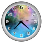 Smokescreen Wall Clock (Silver)