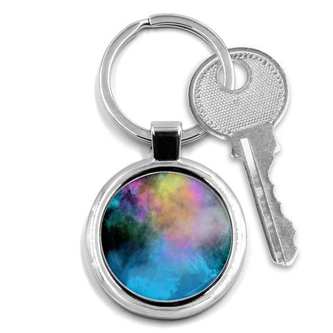 Smokescreen Key Chain (Round) from ArtsNow.com Front