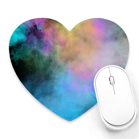 Smokescreen Heart Mousepad from ArtsNow.com Front