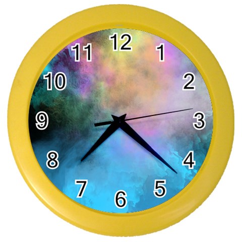 Smokescreen Color Wall Clock from ArtsNow.com Front