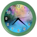 Smokescreen Color Wall Clock