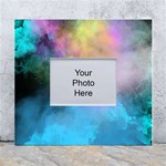 Smokescreen White Wall Photo Frame 5  x 7 