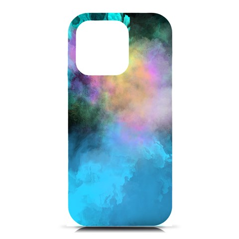 Smokescreen iPhone 16 Pro Black UV Print PC Hardshell Case from ArtsNow.com Front