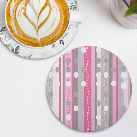 Candy UV Print Round Tile Coaster from ArtsNow.com Front