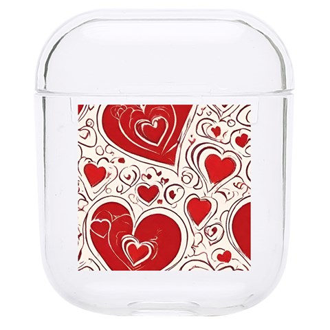 Be My Valentine Hard PC AirPods 1/2 Case from ArtsNow.com Front