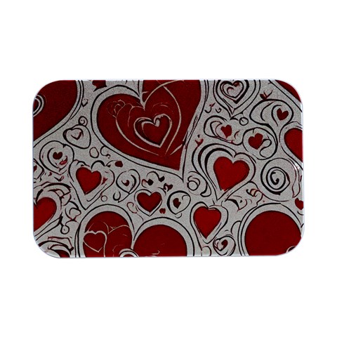 Be My Valentine Open Lid Metal Box (Silver)   from ArtsNow.com Front