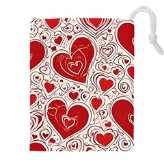 Be My Valentine Drawstring Pouch (4XL) from ArtsNow.com Front