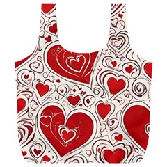 Be My Valentine Full Print Recycle Bag (XXL) from ArtsNow.com Front