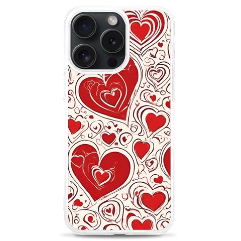 Be My Valentine iPhone 15 Pro Max TPU UV Print Case from ArtsNow.com Front