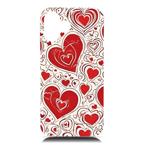 Be My Valentine iPhone 16 Plus Black UV Print PC Hardshell Case from ArtsNow.com Front