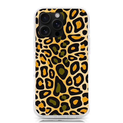 Leopard One iPhone 16 Pro Max TPU UV Print Case from ArtsNow.com Front