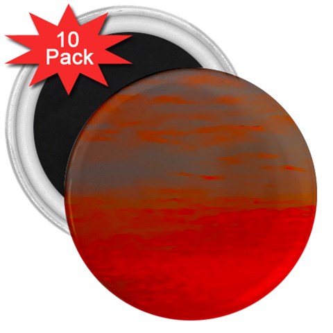 Crimson Skys 3  Magnets (10 pack)  from ArtsNow.com Front