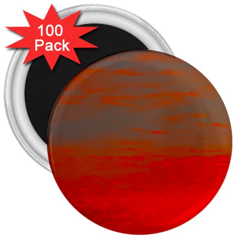 Crimson Skys 3  Magnets (100 pack) from ArtsNow.com Front