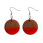 Crimson Skys Mini Button Earrings