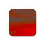 Crimson Skys Rubber Square Coaster (4 pack)