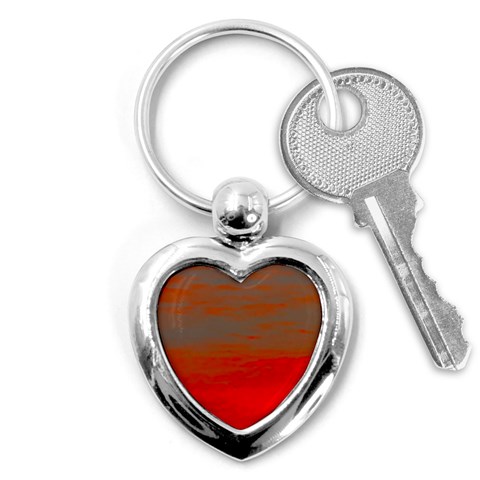 Crimson Skys Key Chain (Heart) from ArtsNow.com Front