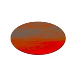 Crimson Skys Sticker (Oval)