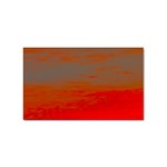 Crimson Skys Sticker (Rectangular)