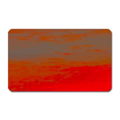 Crimson Skys Magnet (Rectangular) from ArtsNow.com Front